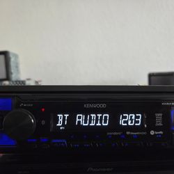 Kenwood KMM-BT225U Single Din Car Stereo