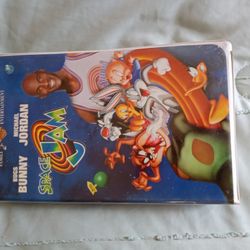 Space Jam VHS Tape 