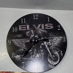 Vintage Elvis Clock