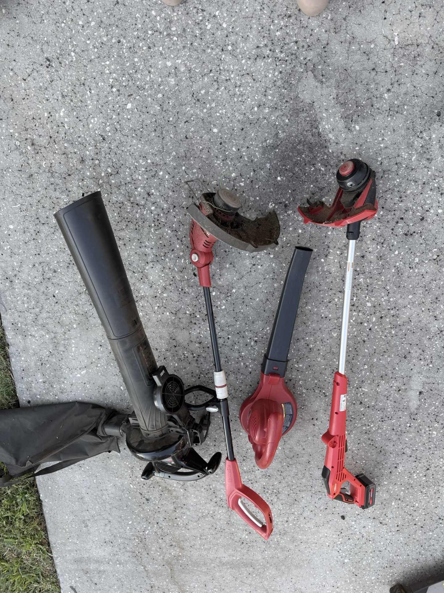 Yard Tool Bundle – Black+Decker Blower + Hyper Tough Trimmers (Corded & Cordless)