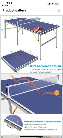 Ping Pong Table 