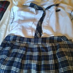 School Girl Costume Xl