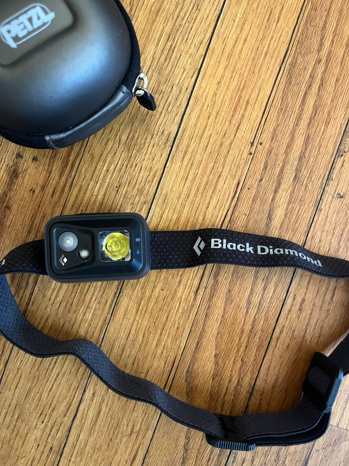 Black Diamond Head Lamp Water Proof With Case