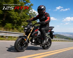 Street Legal Motorcycle 125RTR