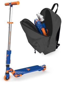 Foldable kick scooters