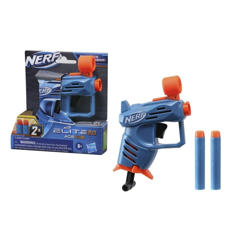 NERF ELITE 2.0 ACE SD-1 BLASTER | 2 NERF ELITE DARTS | HASBRO NERF 2022 | NEW IN BOX