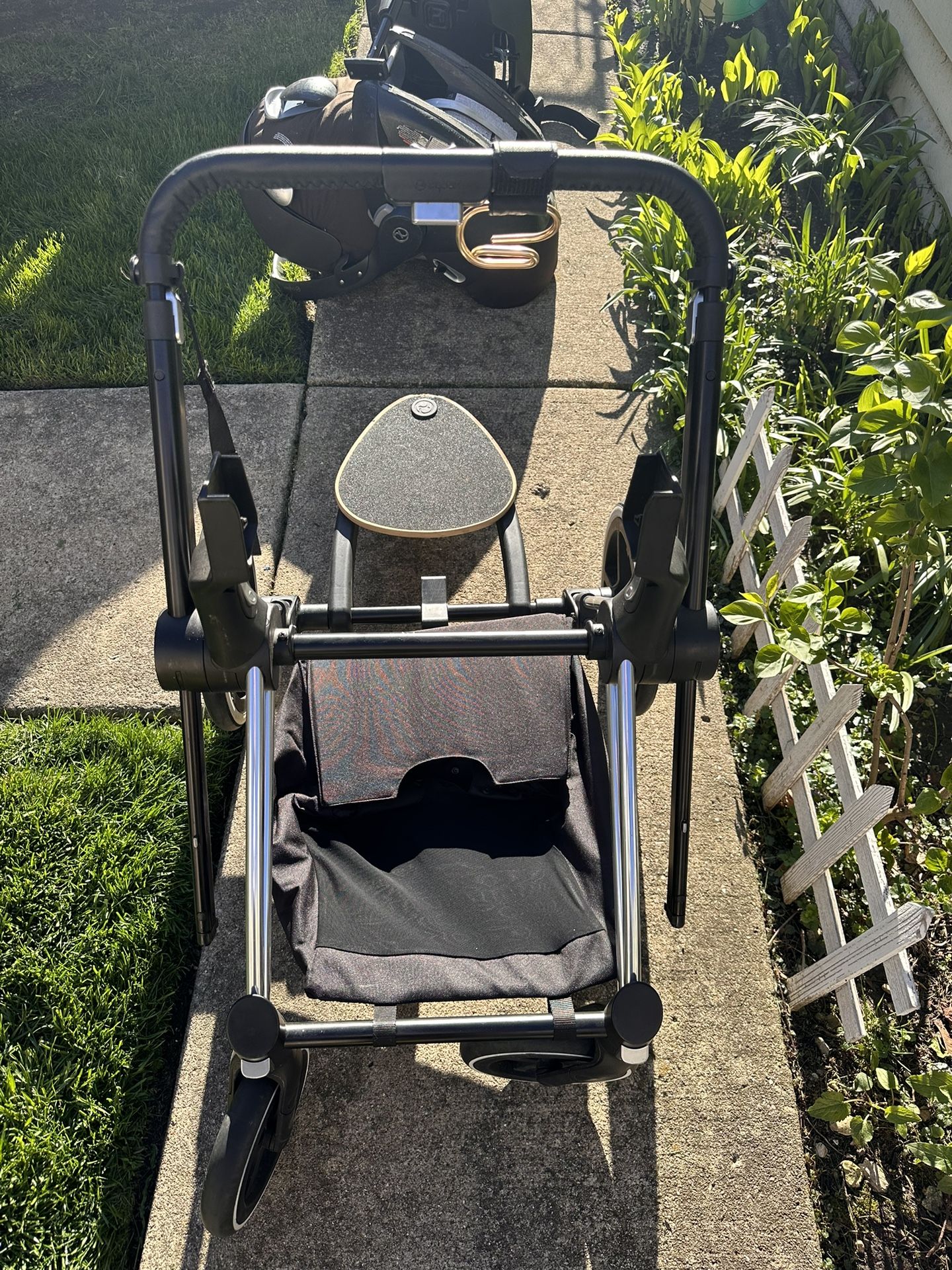 Cybex Priam Stroller Chrome and Black