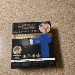 Massage Gun Brand New Never Opened…Deep Tissue Massager Cooper Fit… $55