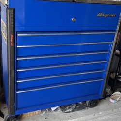 Snap on- 40" Six-Drawer Roll Cart (Royal Blue with Black Trim and Blackout Details)