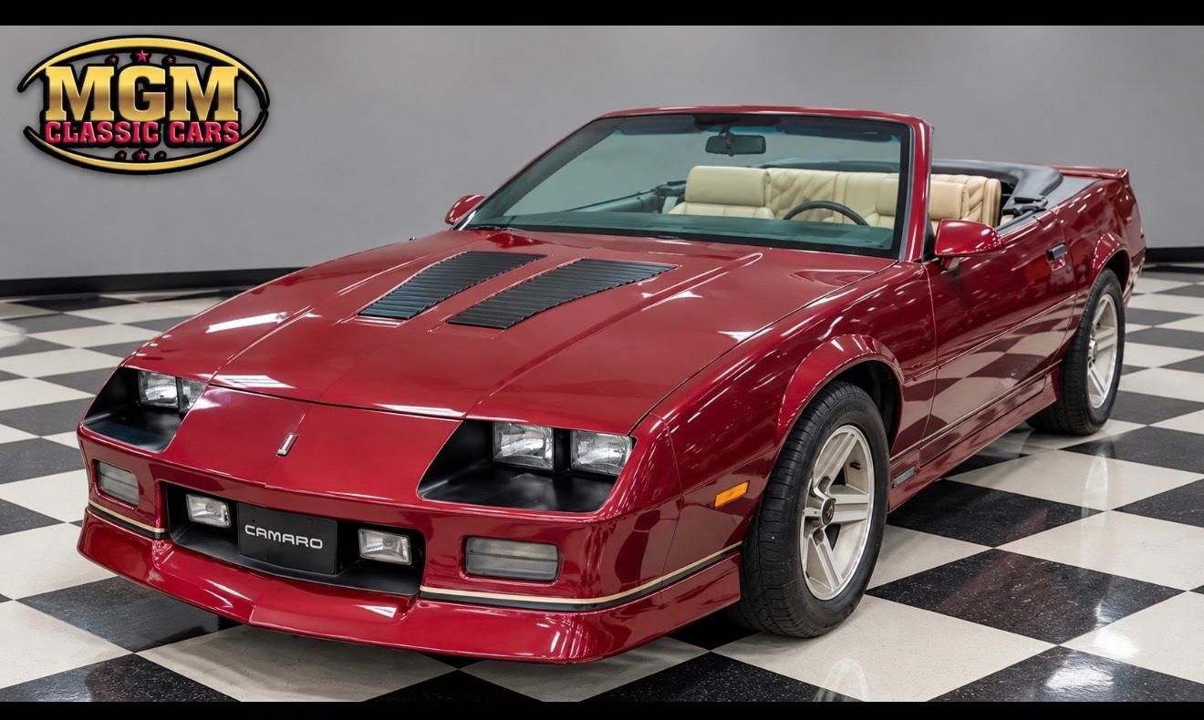 Wednesday Type Face 1987 Chevrolet Camaro for Sale in Addison, IL - OfferUp