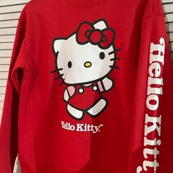 Hello Kitty Pullover Sweater LARGE SIZE