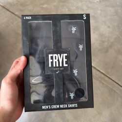 Frye Men's Crew Neck T-Shirts 4-Pack Size Small