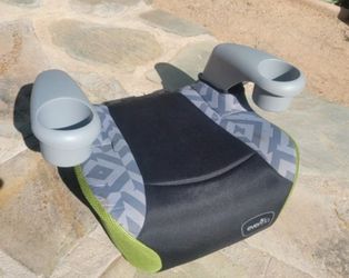 Evenflo Booster Car Seat with Cup Holders