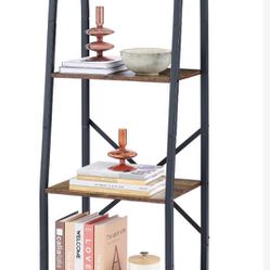 4-Tier Ladder Bookshelf