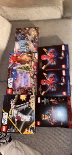 Star Wars and marvel Lego