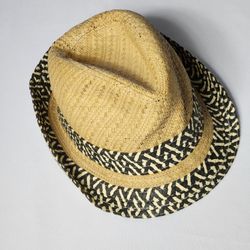 Soft Straw Fedora Hat Unisex