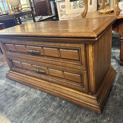 Wooden Storage Trunk 