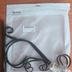 2 Pack Metal Hanging Plants Bracket