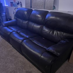Recliner Three Seater And  A Love Seat Automatic 