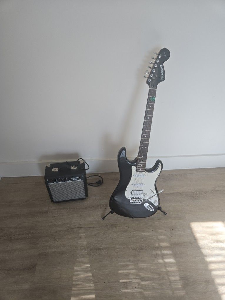 Guitar And Speaker 