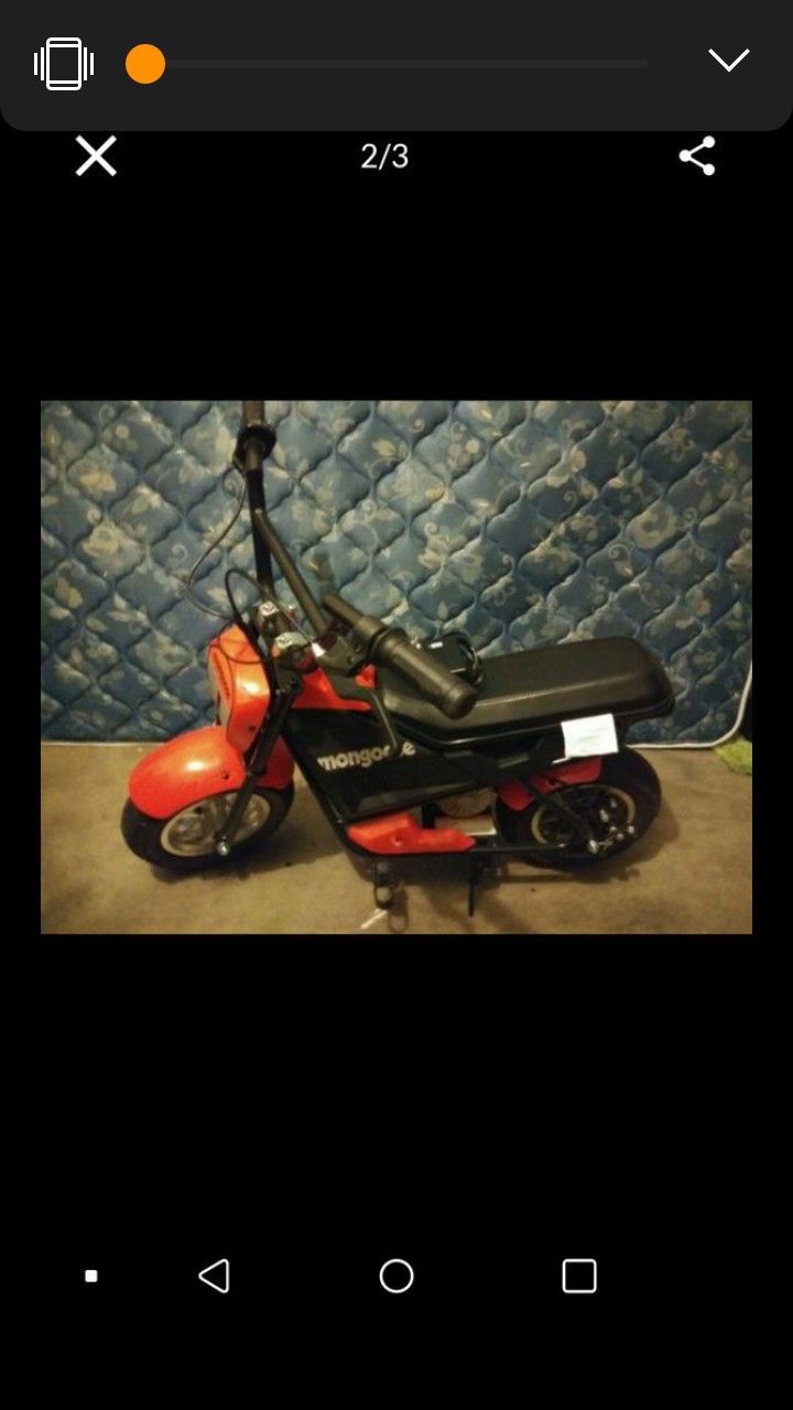 Mini electric bike mongoose