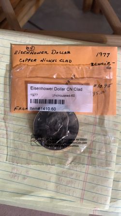 1977 Eisenhower  Dollar