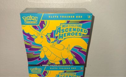 Pokémon Mega Evolution Ascended Heroes Elite Trainer Box