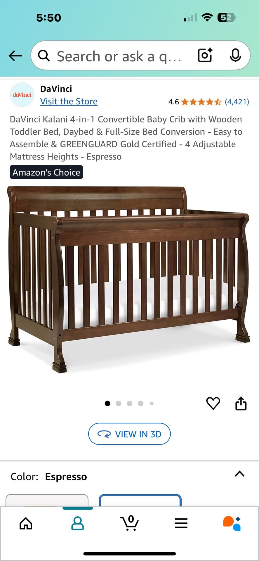 Crib, Like New