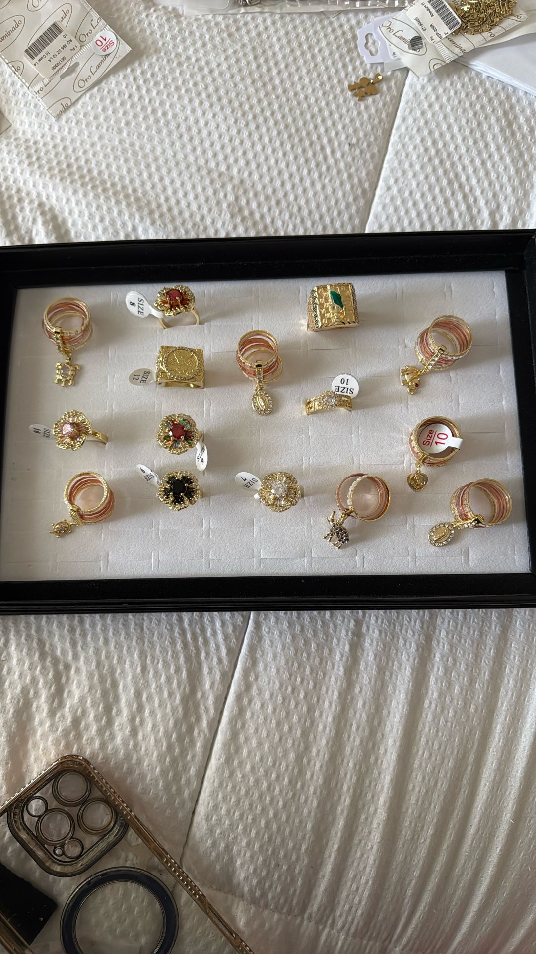 Plated Gold Rings