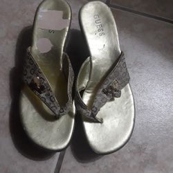 Guess Wedge Sandals $5