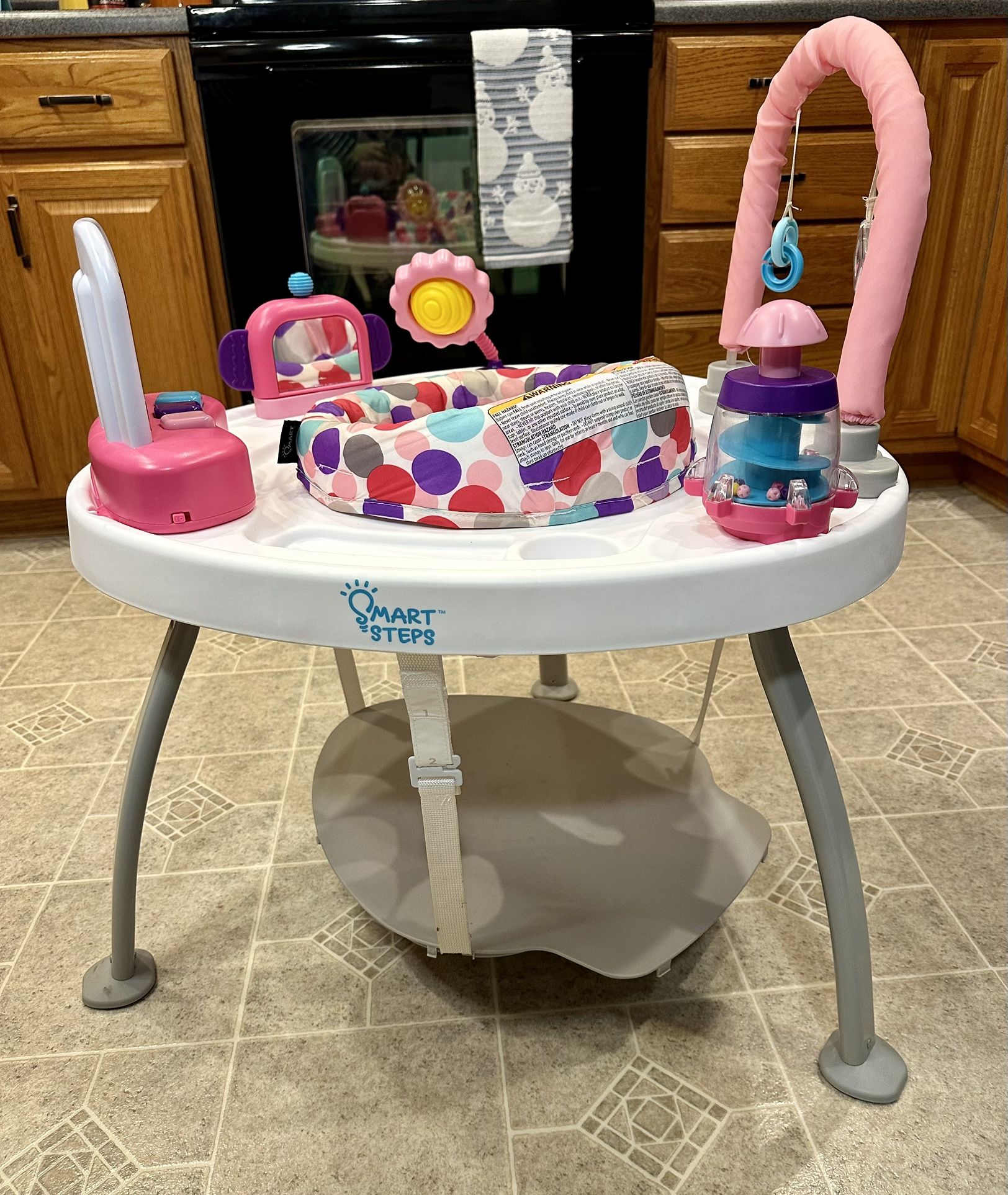 Smart Steps-Baby Trend Bounce N’ Play 3-in-1 Activity Center /Converts to TABLE!!