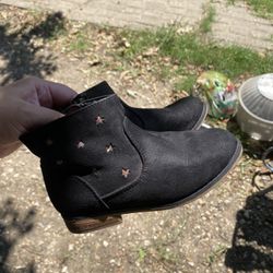 Booties Black Size 10