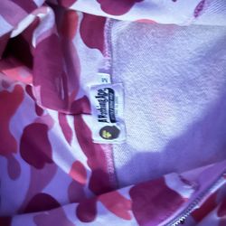 Pink Bape Hoodie 