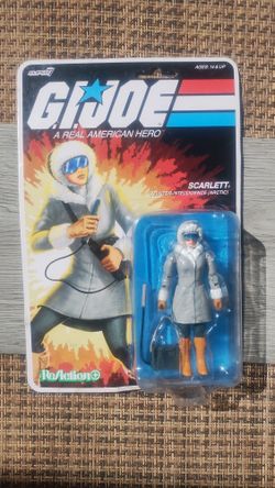 Super7 GiJoe Scarlett Counterintelligence Arctic New In Box / Includes SKI PATCH / No Trades / 📍Pick Up In HP/