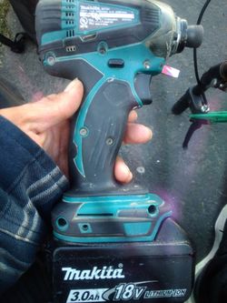 Makita 18 v  impact driver