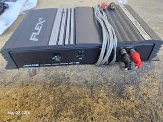 Alpine Flex2 car amp & Realistic too