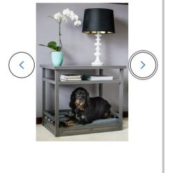 Dog Bed Nightstand-Grey in excellent condition retails for over $200.00 @ Lowes and Amazon 
