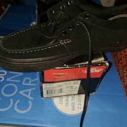 Men Or Woman Blk Vans 106 Moc