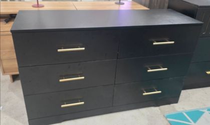 New stylish wooden double dresser