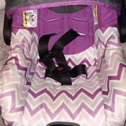 Evenflo infant car seat.