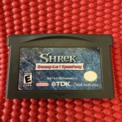 Shrek Swamp Kart Speedway Gameboy Advance