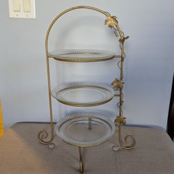 Cake Stand & Plates 