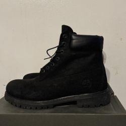 Size 10 Black Timberland Boots 