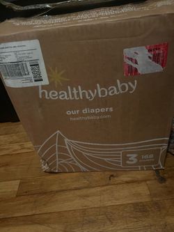 Healthy baby pampers