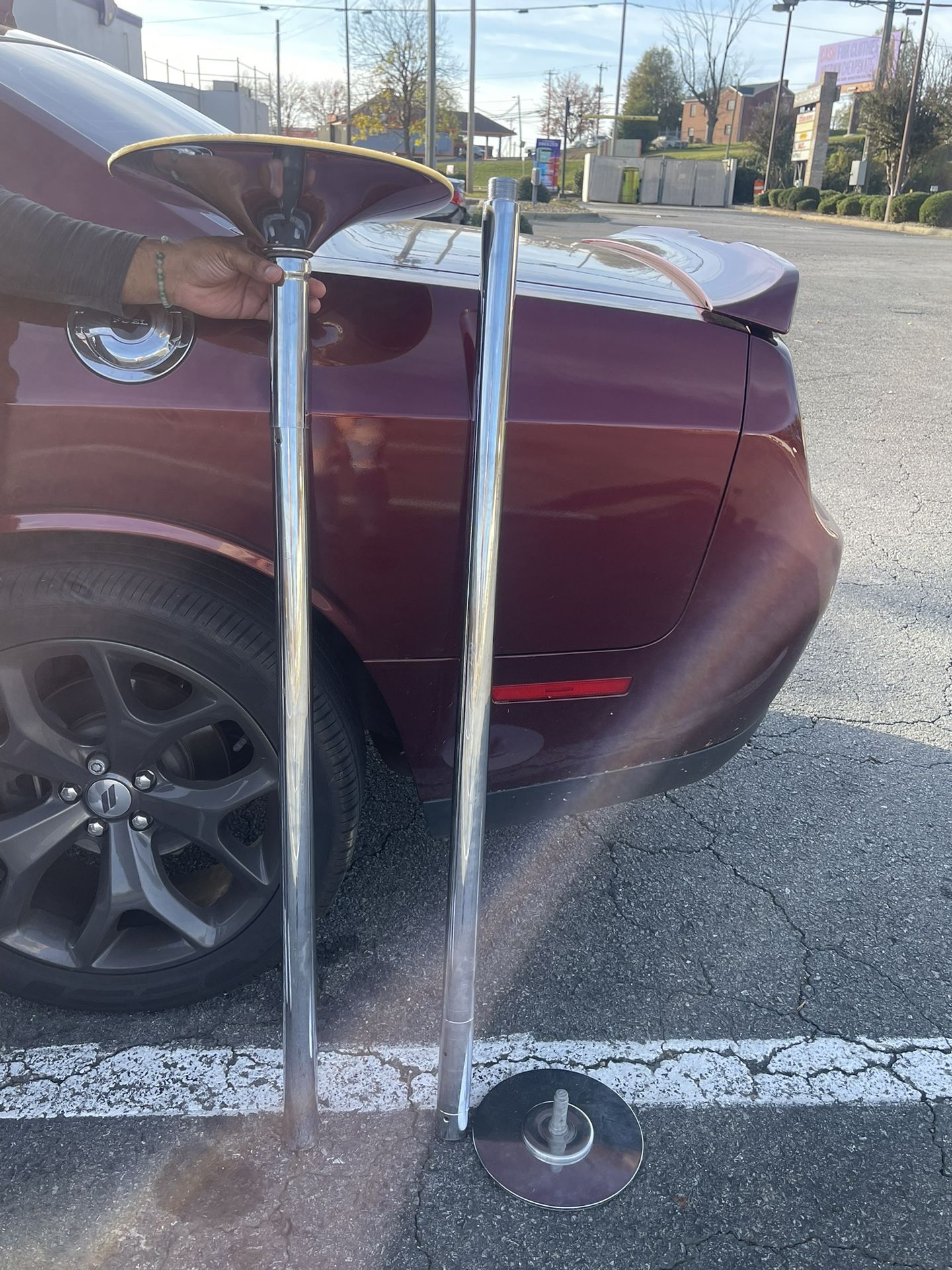 Fitness pole