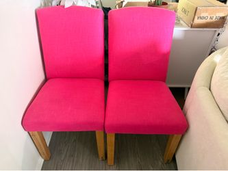 Hot Pink Dining Chairs