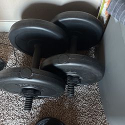Weights With Four Weight Attachments