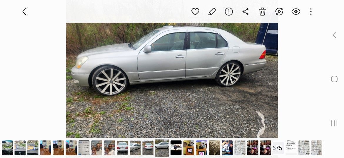 22 Inc Tire And Rims 4. 2 Cracked Rims Two Are Good 