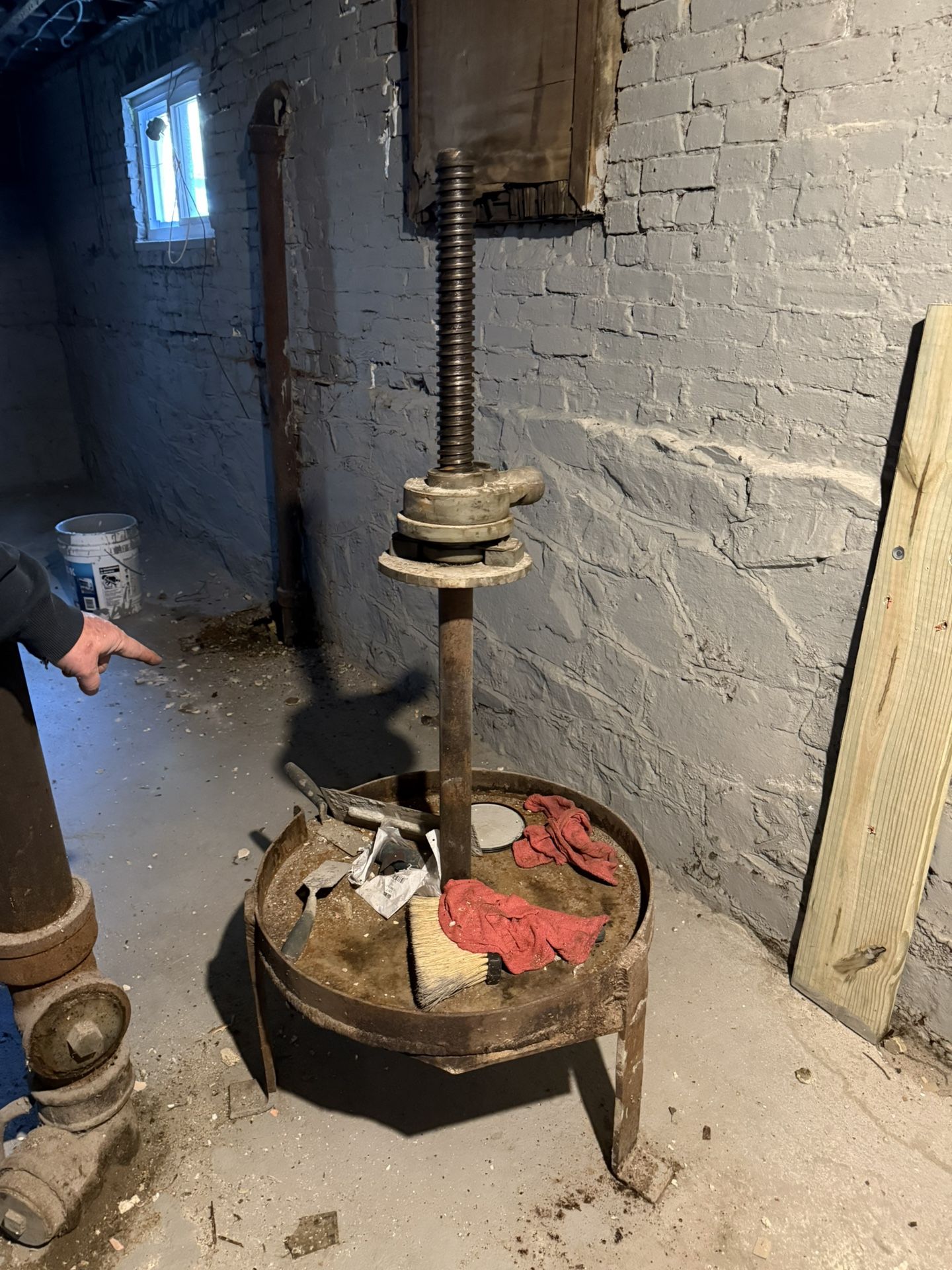 Antique Grape Press