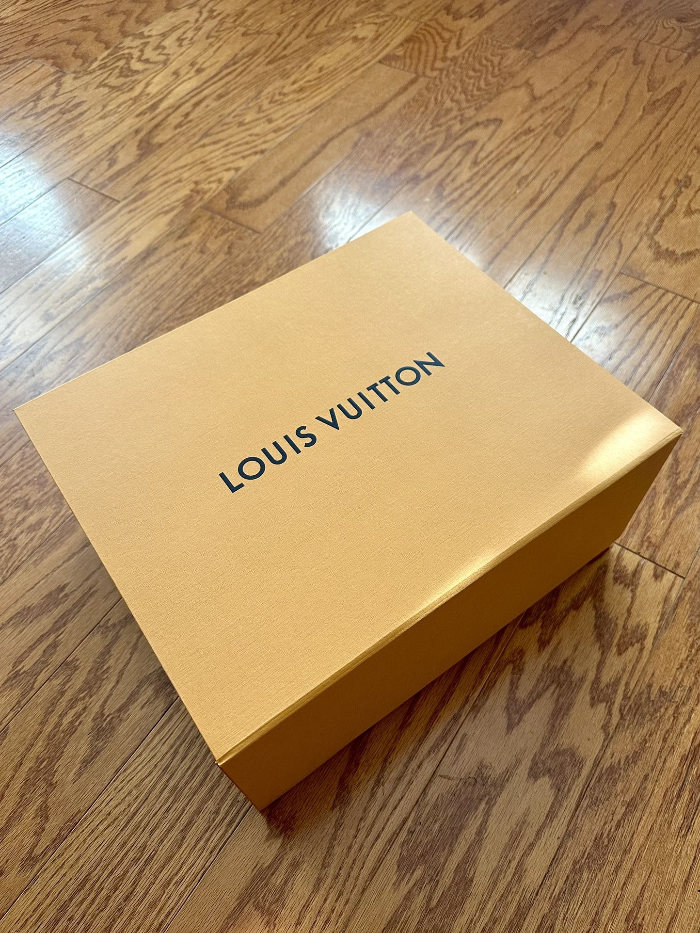 Authentic Louis Vuitton Large Magnetic Empty Box & Paper Gift Bag
